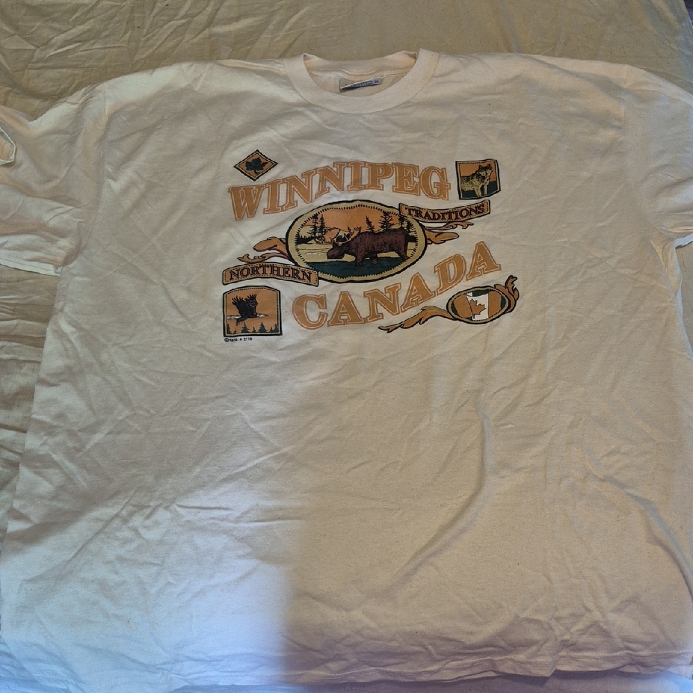 White Winnipeg T-Shirt XL